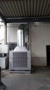 Mùa hè làm mát nhà máy với nhiệt độ trên 40℃