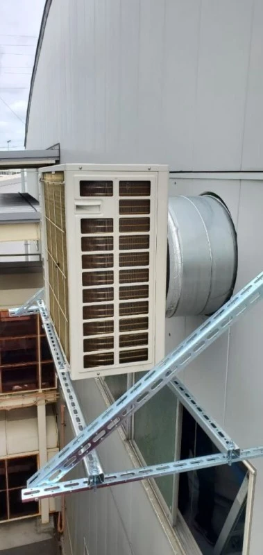 Biện pháp đối phó với nhiệt độ trong nhà máy có bụi bay ①