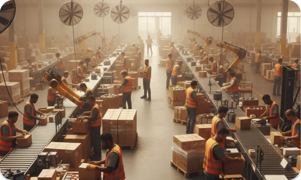 ảnh trong nhà kho