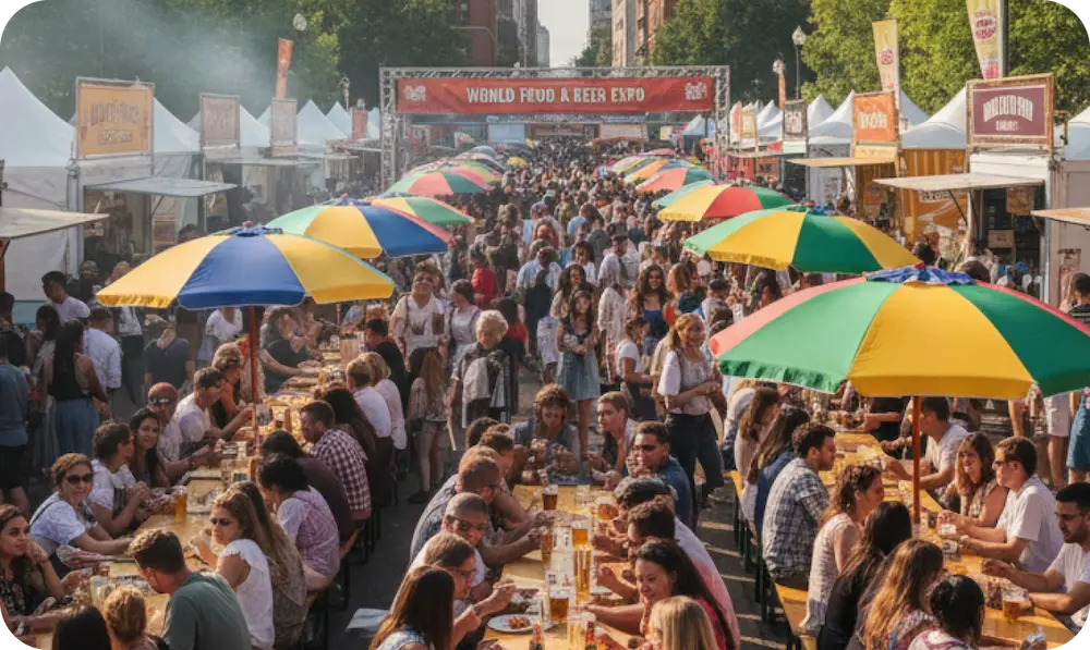 ảnh sự kiện ngoài trời